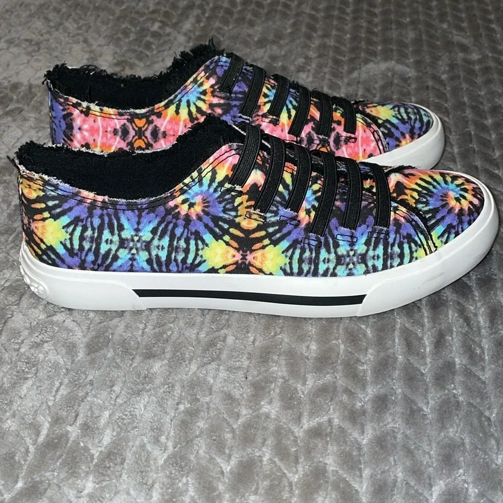 Rocket Dog Multicolor Tie-Dye Slip-On Sneakers Women’s Size 8